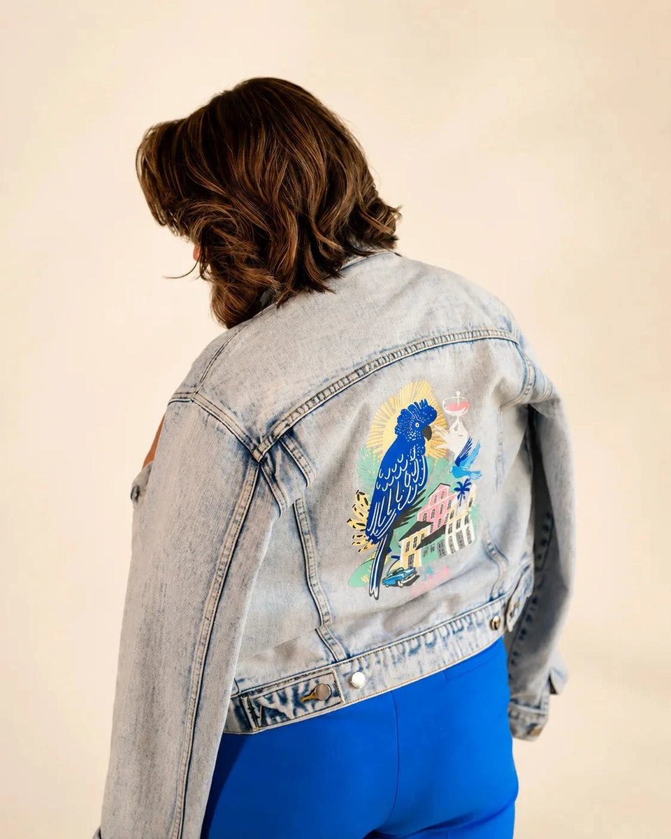 The Marta Denim Jacket - Celebrate Cuban Heritage – Palmr
