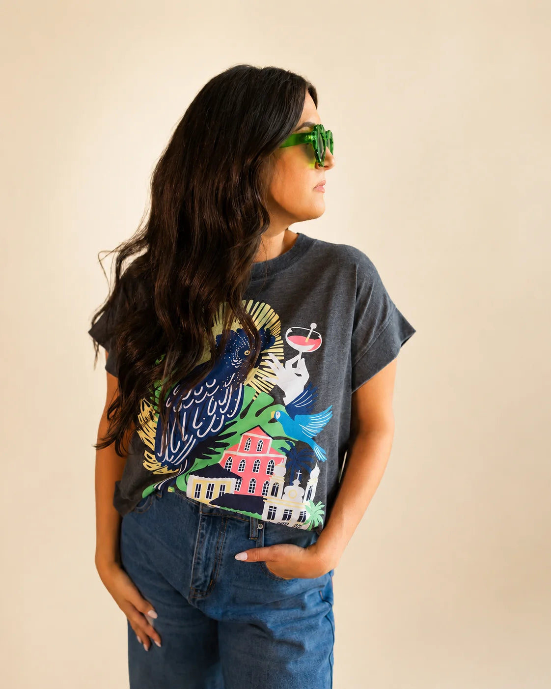 The Marta Oversized Tee: women's shirts | Palmr Style