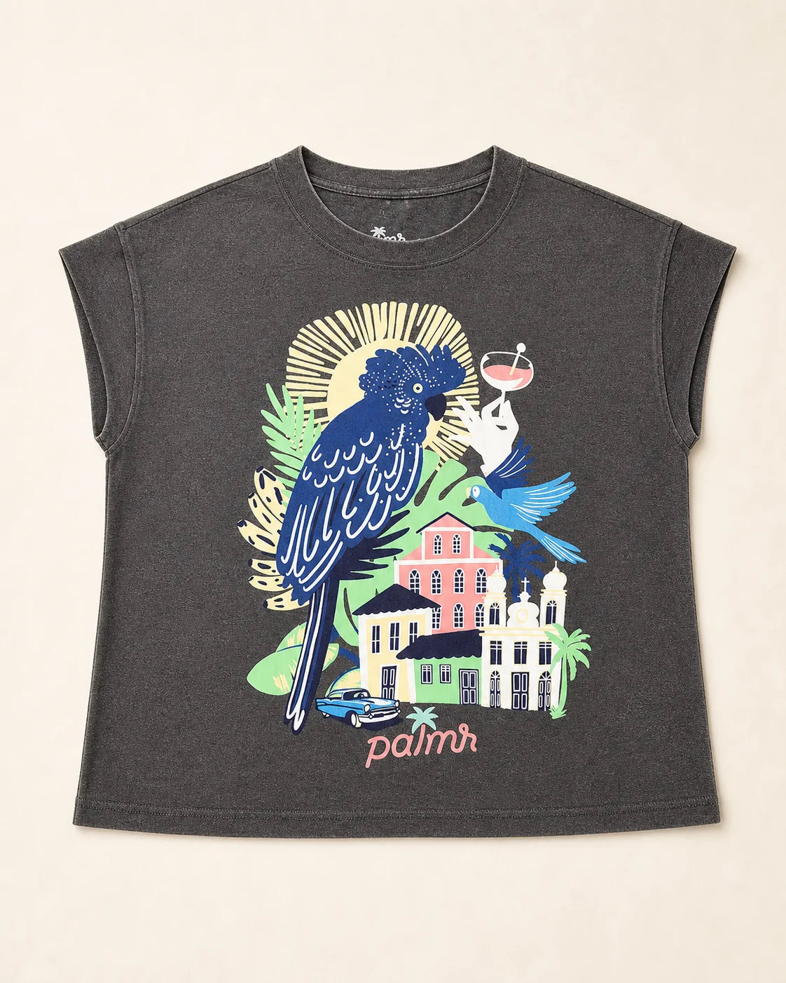 The Marta Oversized Tee — view 5 | Palmr Style