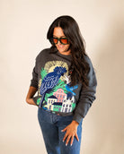 The Marta Vintage Crewneck Sweatshirt: women's outerwear | Palmr Style