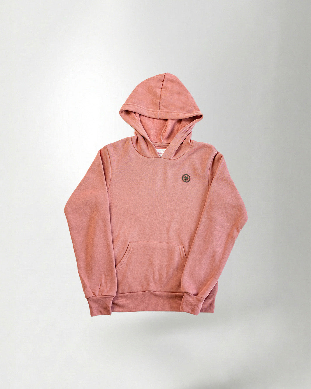 Palmr Style Kids Hyper Hoodie Mauve Soft Long Sleeve Palm Tree Resort wear Self-Care