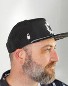 Palmr Style Milk District orlando rope hat mens Black splash snapback