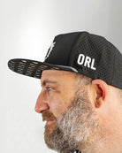 Palmr Style Milk District orlando rope hat mens Black splash snapback