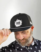 Palmr Style Milk District orlando rope hat mens Black splash snapback