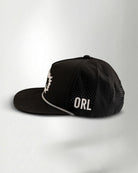 Palmr Style Milk District orlando rope hat mens Black splash snapback