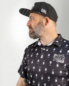 Palmr Style Milk District Orlando Polo Black Bottle