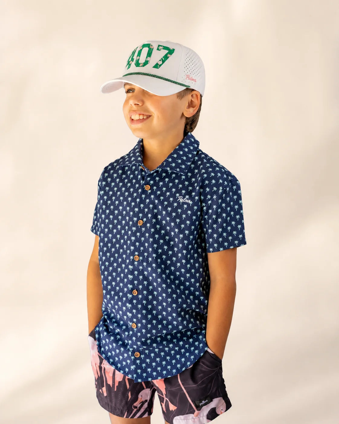 The Indigo Palm Kids Button Up: kids button up | Palmr Style