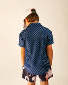 The Indigo Palm Kids Button Up — view 4 | Palmr Style