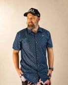 The Indigo Palm Button Up: mens button up | Palmr Style