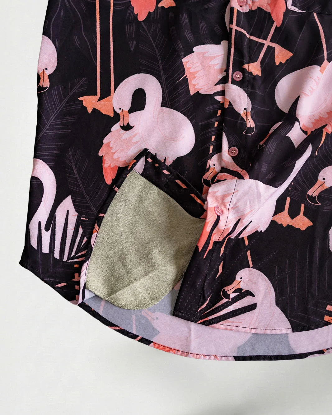 The Night Flamingo Button Up — view 9