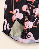 The Night Flamingo Button Up — view 7 | Palmr Style