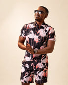 The Night Flamingo Button Up: mens button up | Palmr Style