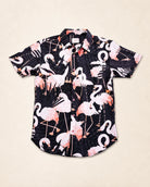 The Night Flamingo Button Up — view 2 | Palmr Style