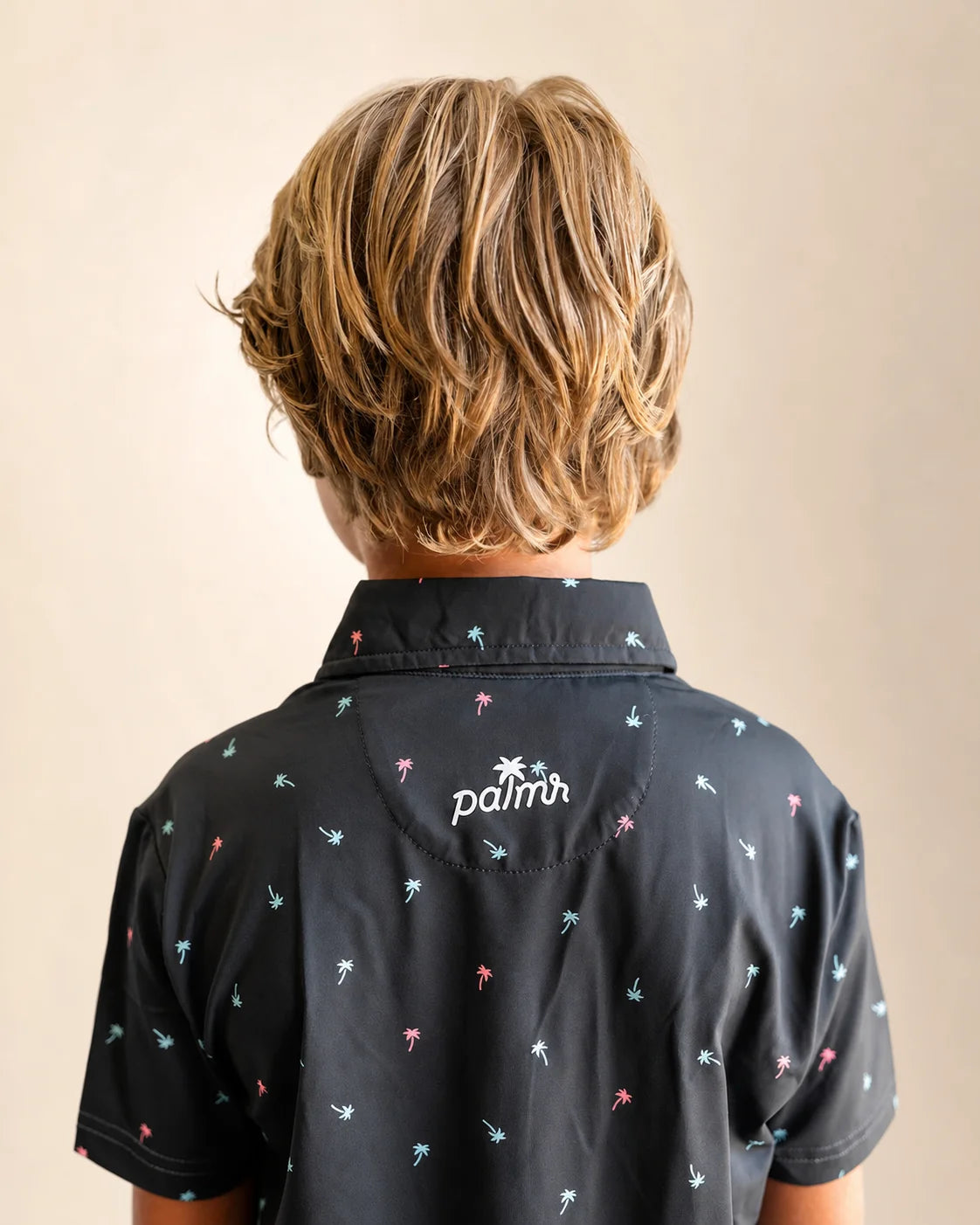 The Palm Icon Night Kids Polo — view 3 | Palmr Style