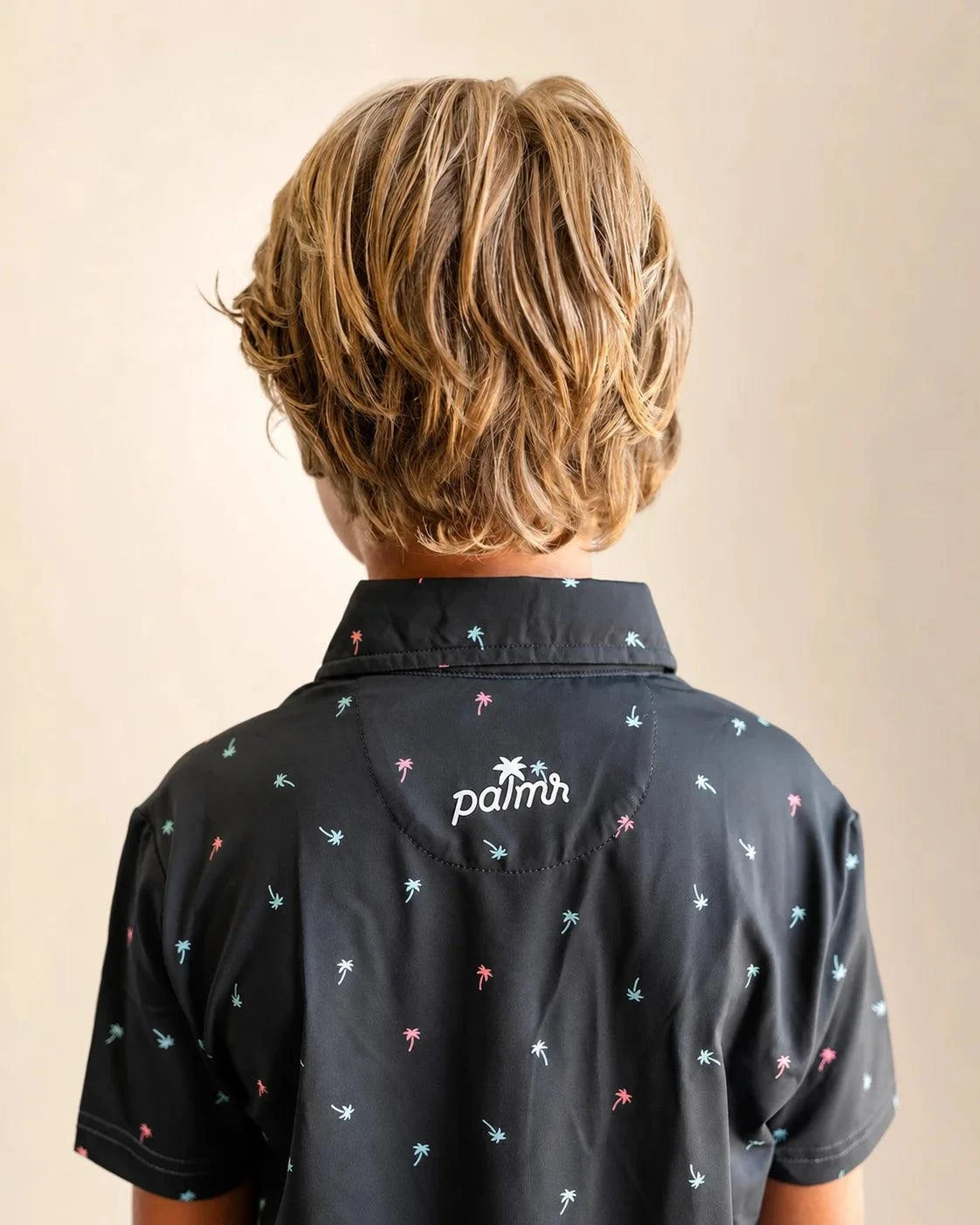 The Palm Icon Night Kids Polo — view 3 | Palmr Style