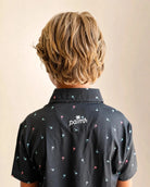 The Palm Icon Night Kids Polo — view 3 | Palmr Style