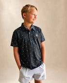 The Palm Icon Night Kids Polo — view 7 | Palmr Style