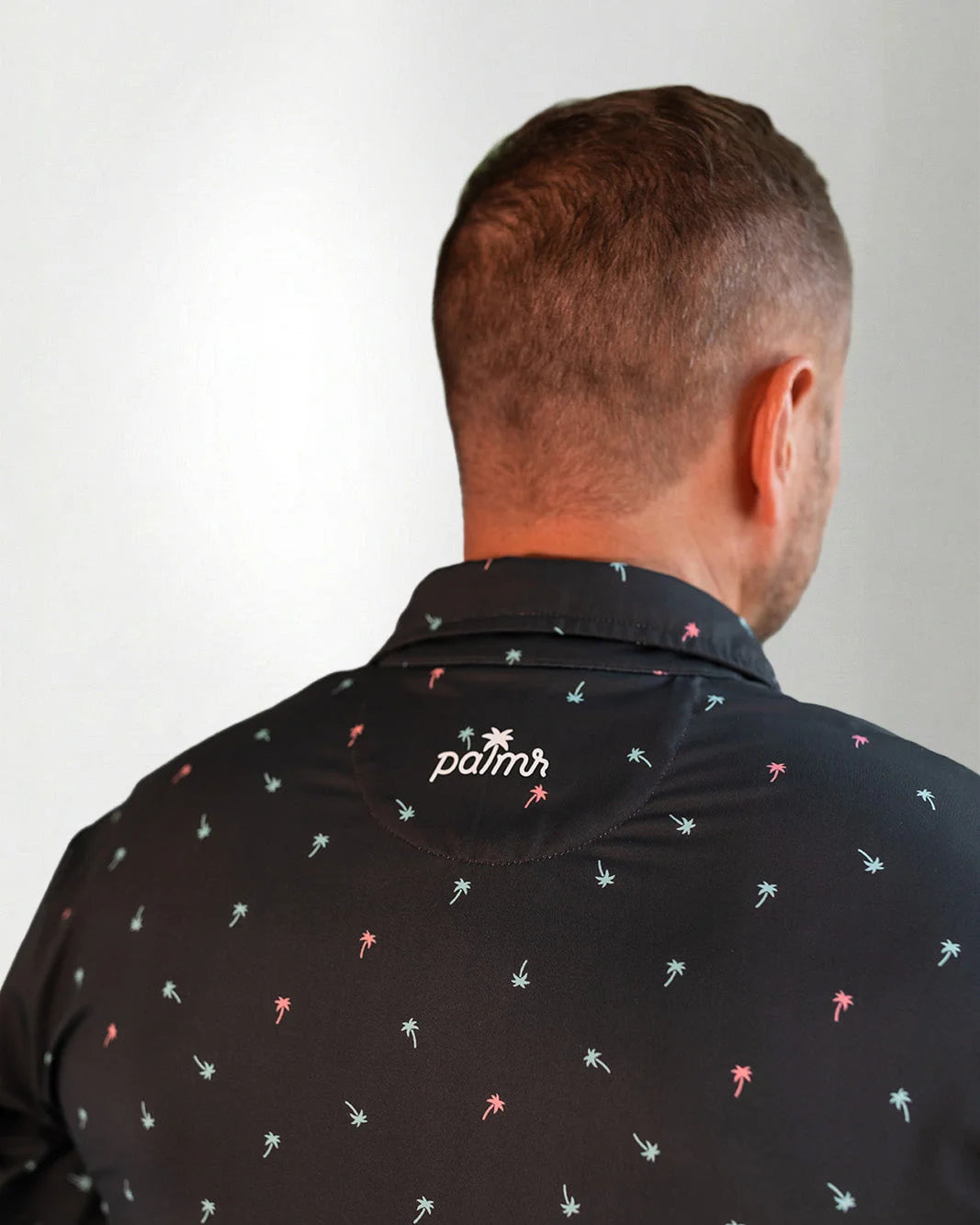 Palmr Style Mens Palm Icon Night Black Palm Tree Resort Wear Self-care T1D