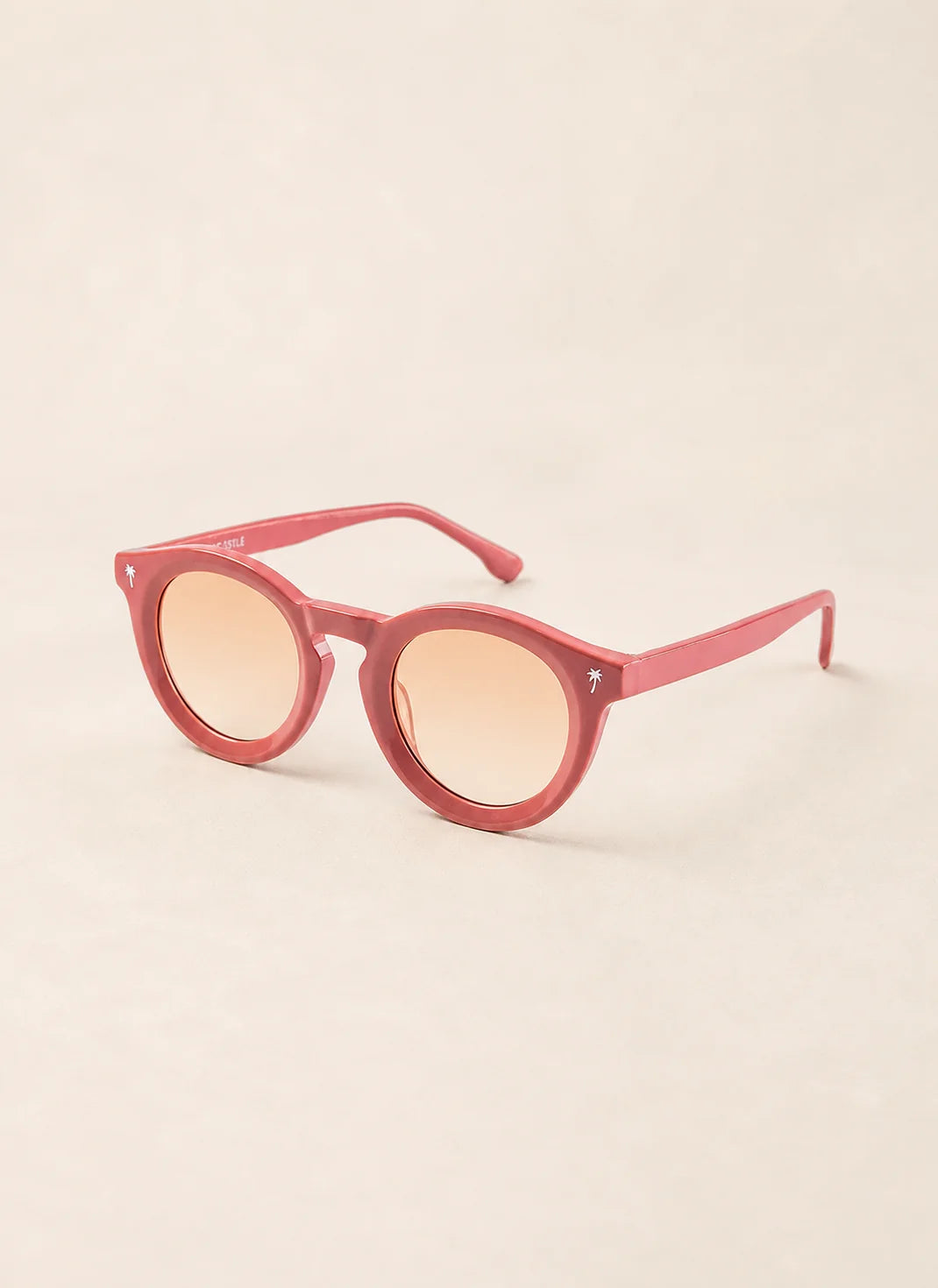 The Beachcomber Keyhole Sunglasses (Pink): sunglasses | Palmr Style