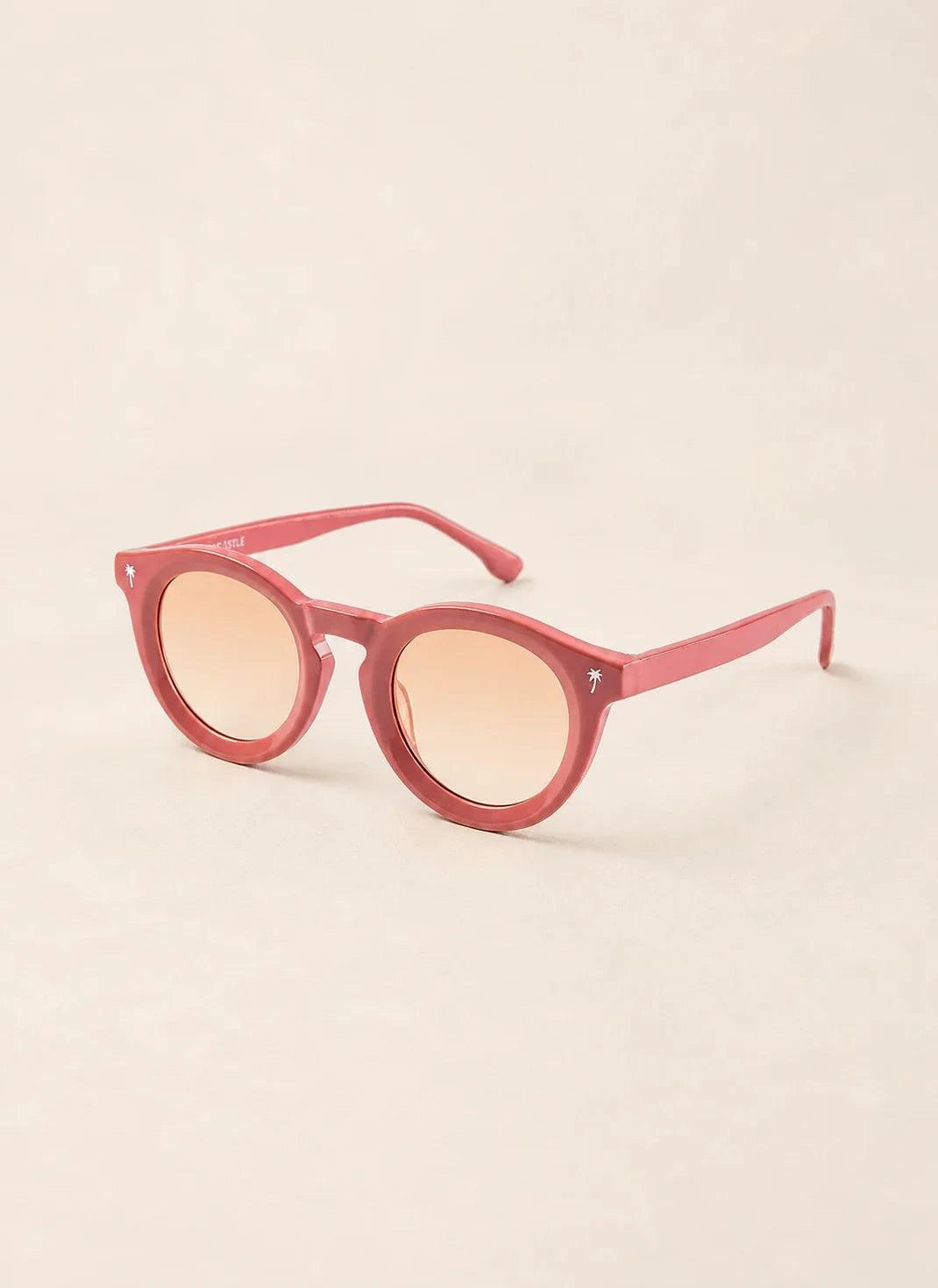The Beachcomber Keyhole Sunglasses (Pink): sunglasses | Palmr Style