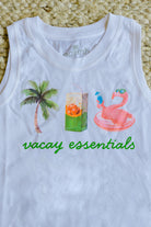 Palmr Style Girls Vacay Essentials Tank Palm Tree Resort Wear Selfcare T1D