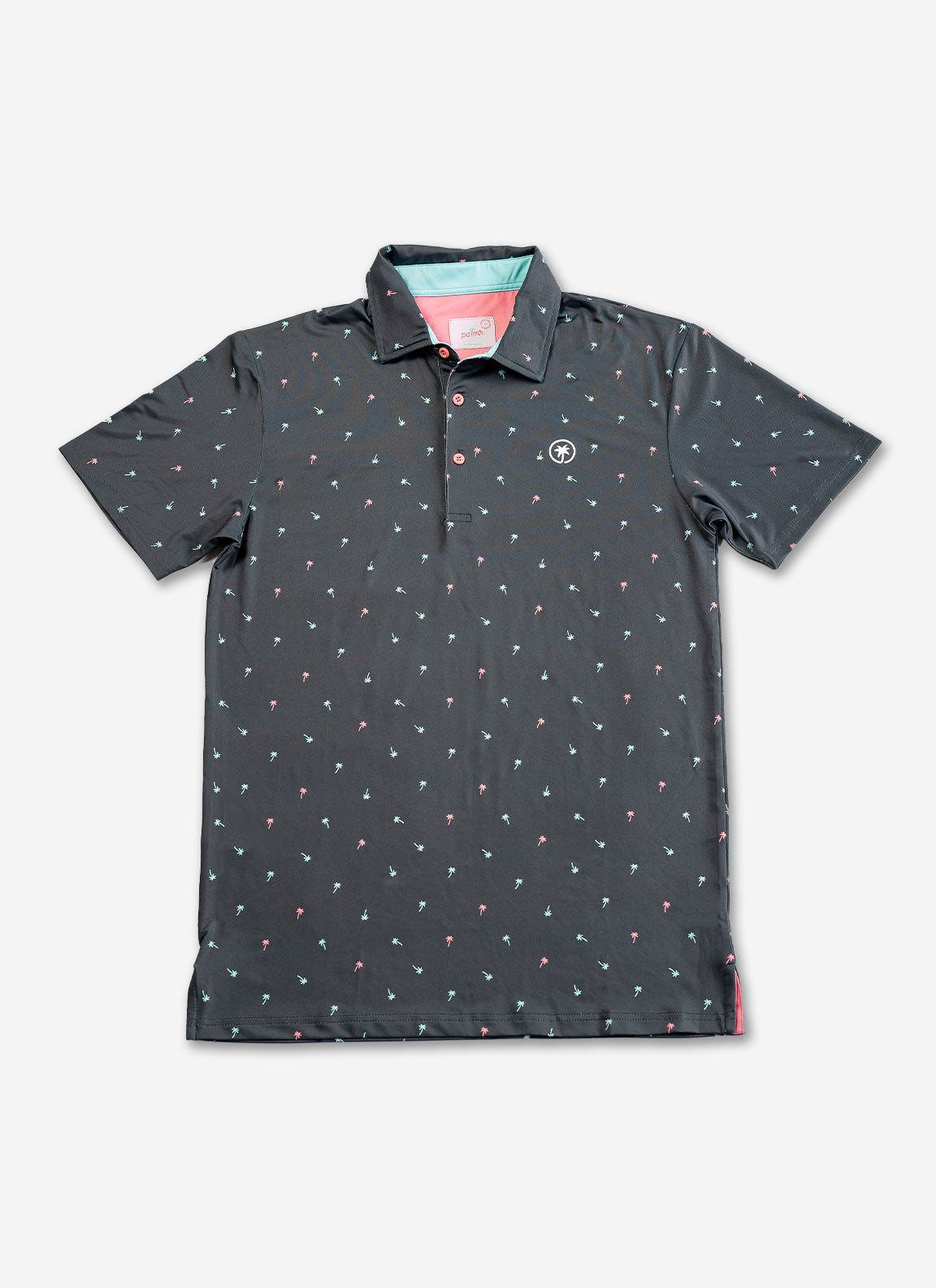 Palmr Style Mens Palm Icon Night Black Palm Tree Resort Wear Self-care T1D