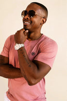 The Juan and Only Signature Tee - Mauve — view 2 | Palmr Style