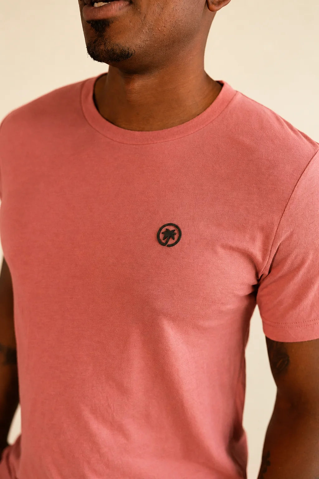 The Juan and Only Signature Tee - Mauve — view 3 | Palmr Style