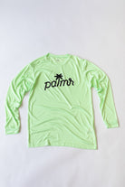 Palmr Style Mens SunVibe Shirt Lime sun water resort wear self-care