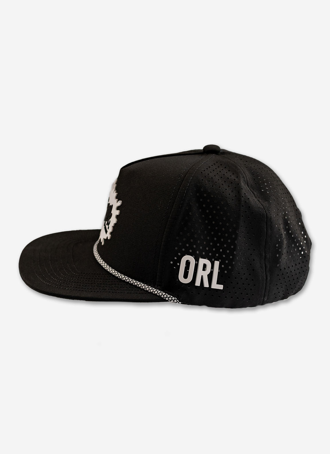 Palmr Style Milk District orlando rope hat mens Black splash snapback