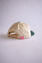 Palmr Style Social Club Hat Forest Green Natural Palm tree Resort Wear Selfcare T1D T1Dstrong