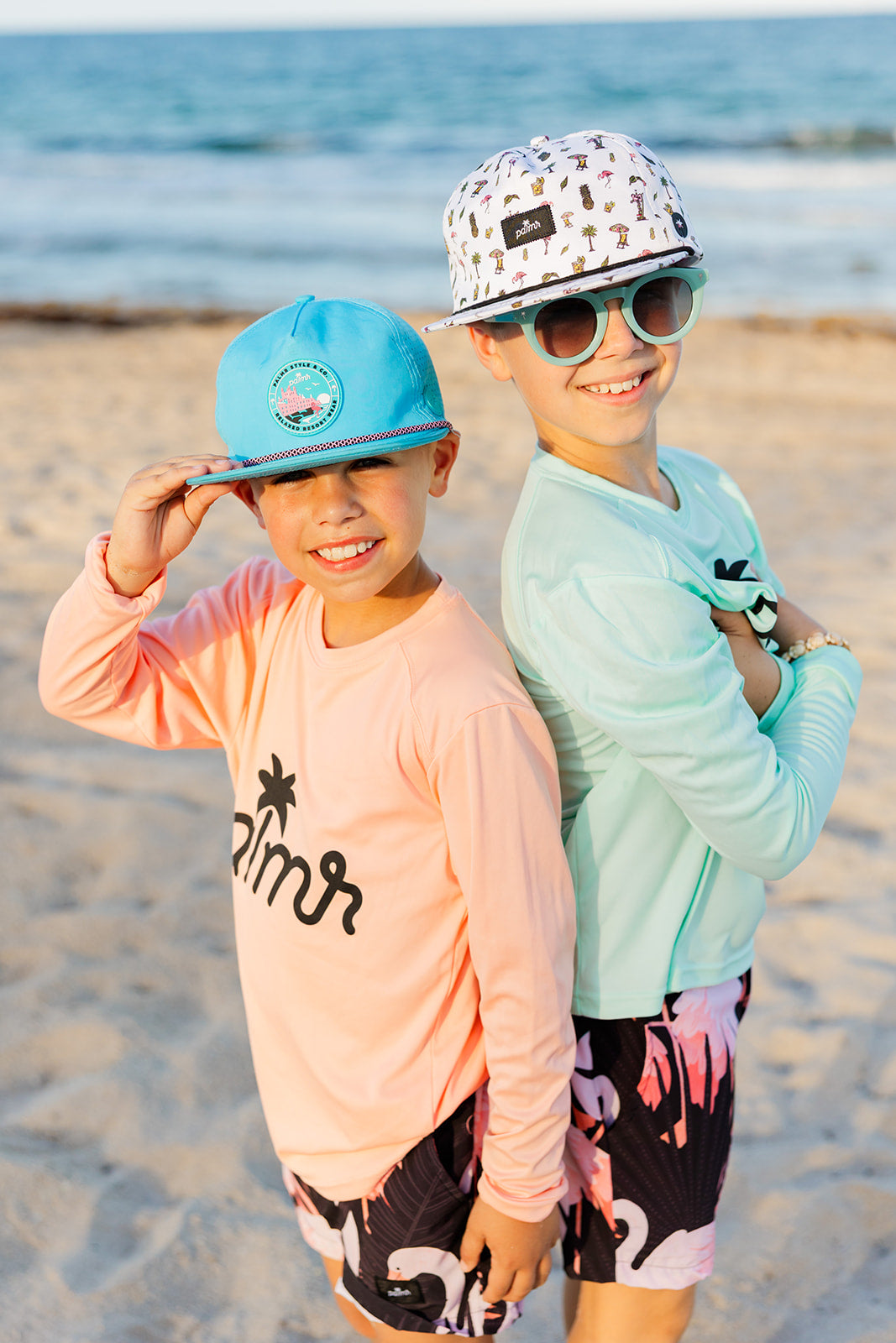 Palmr Style Sunvibe kids mint green Coral
