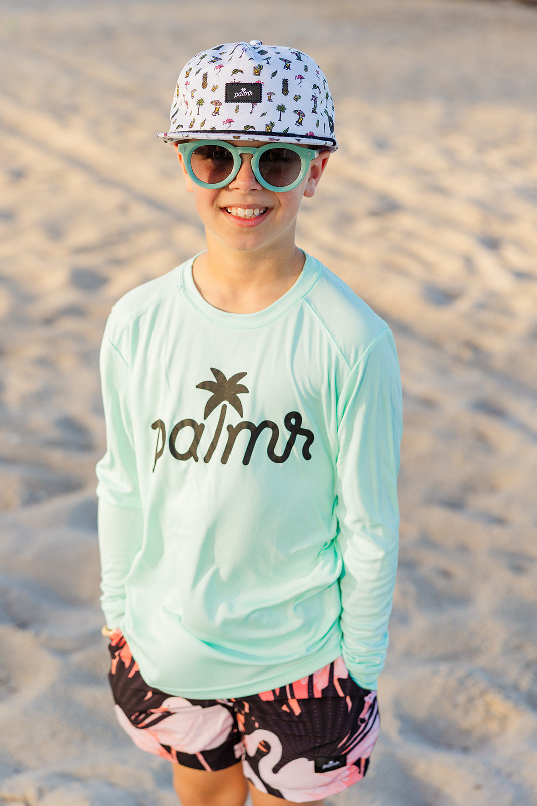 Palmr Style Sunvibe kids mint green