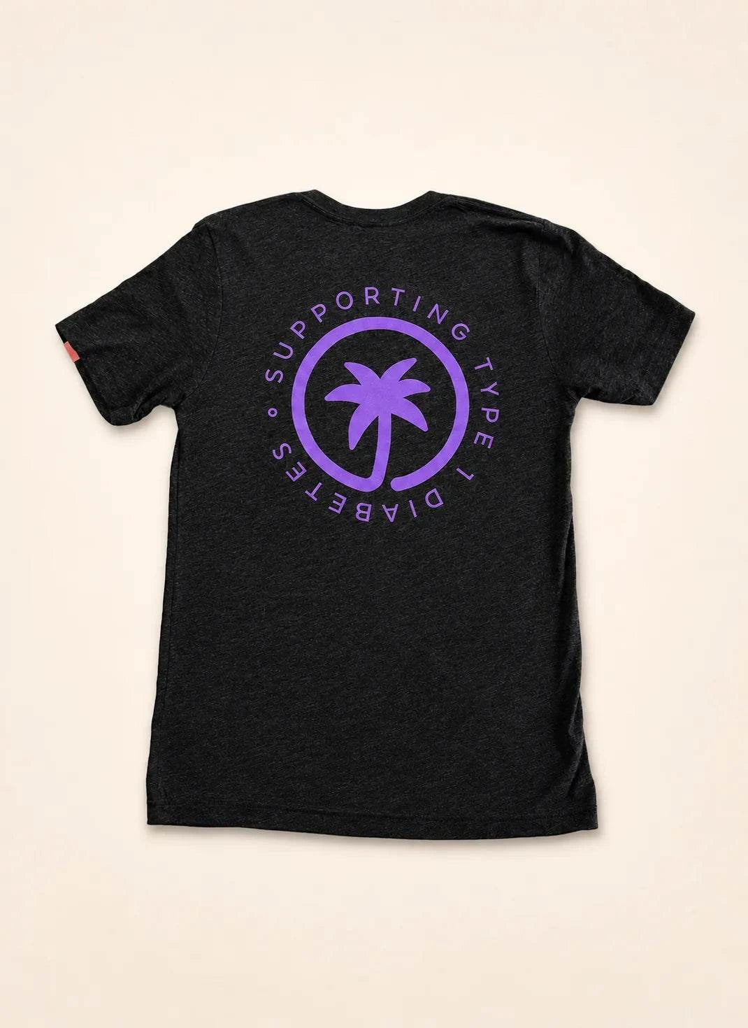 The Support Touched By Type 1 Shirt (Black) — view 3 | Palmr Style