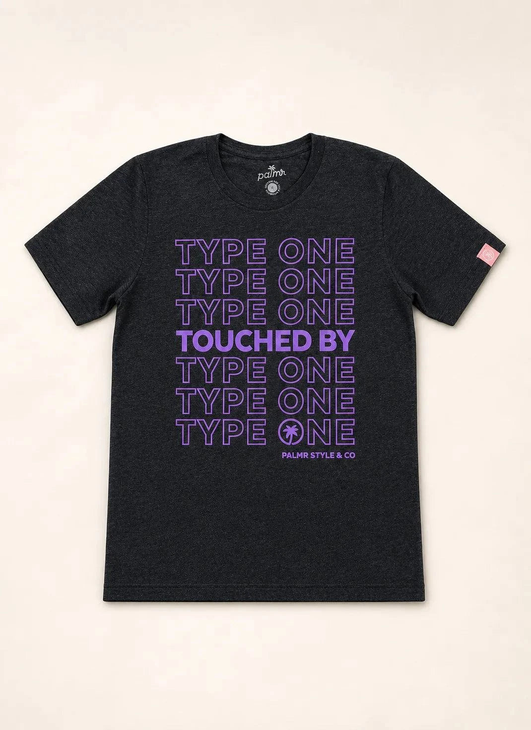 The Support Touched By Type 1 Shirt (Black) — view 4 | Palmr Style