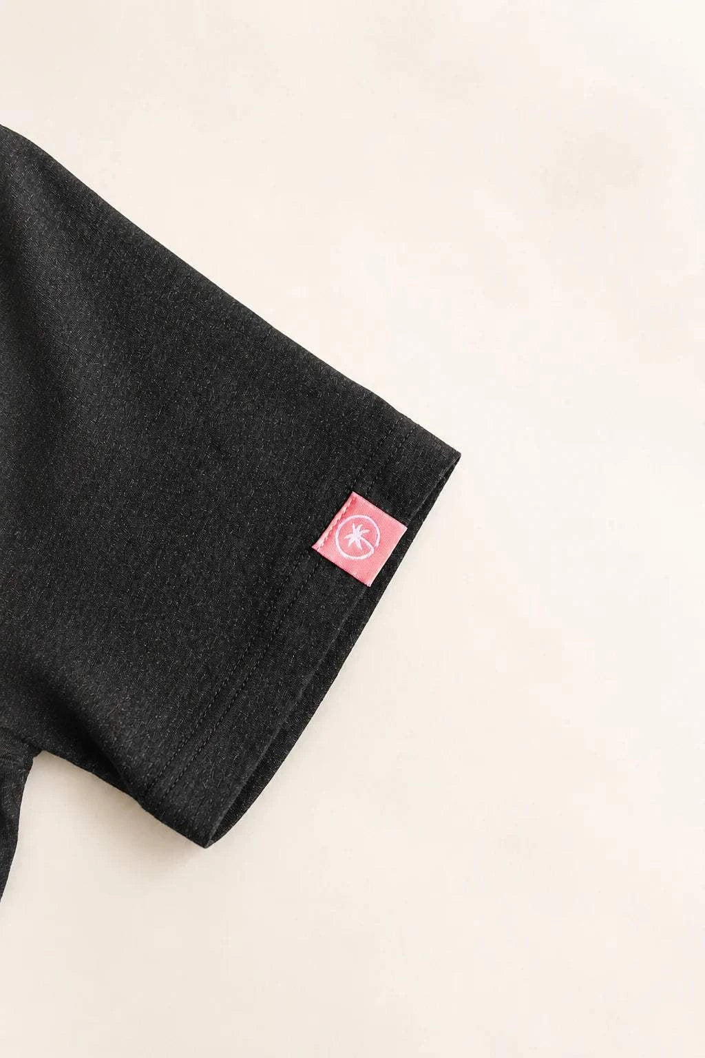 The Support Touched By Type 1 Shirt (Black) — view 2 | Palmr Style