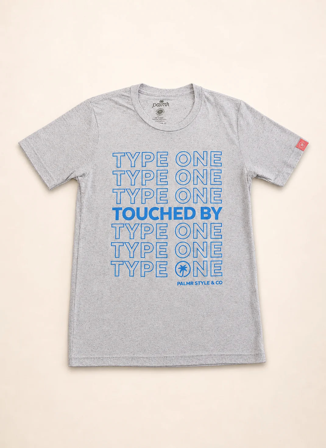 The Support Touched By Type 1 Shirt (White) — view 7 | Palmr Style