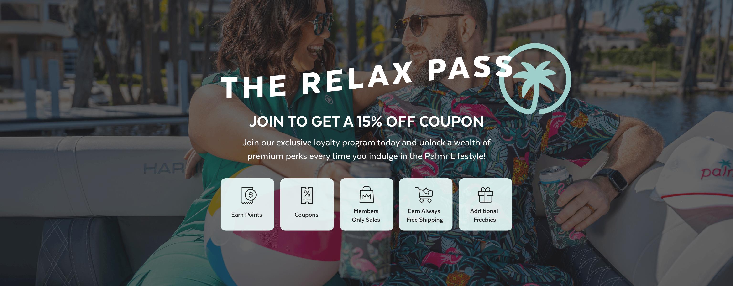 Palmr Style The Relax Pass Loralty Program Resort Wear Self-Care
