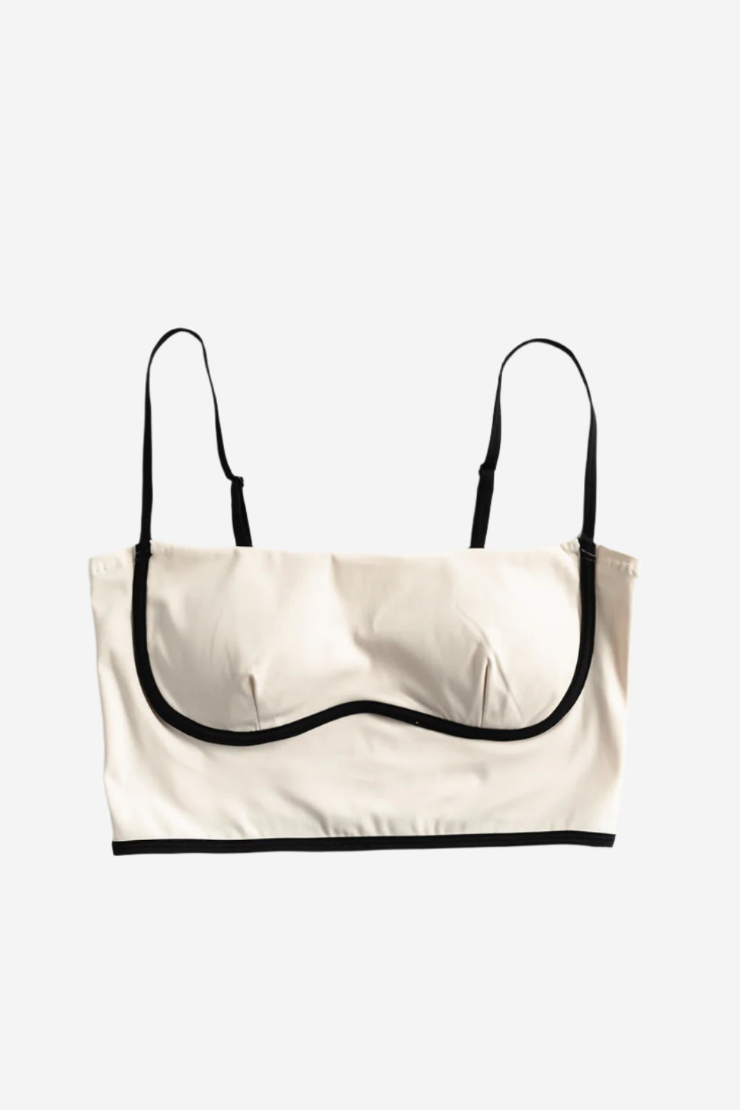 Palmr Style Womens Fearless Sculpting Bra Tank White Black resort wear athleisure wear self-care