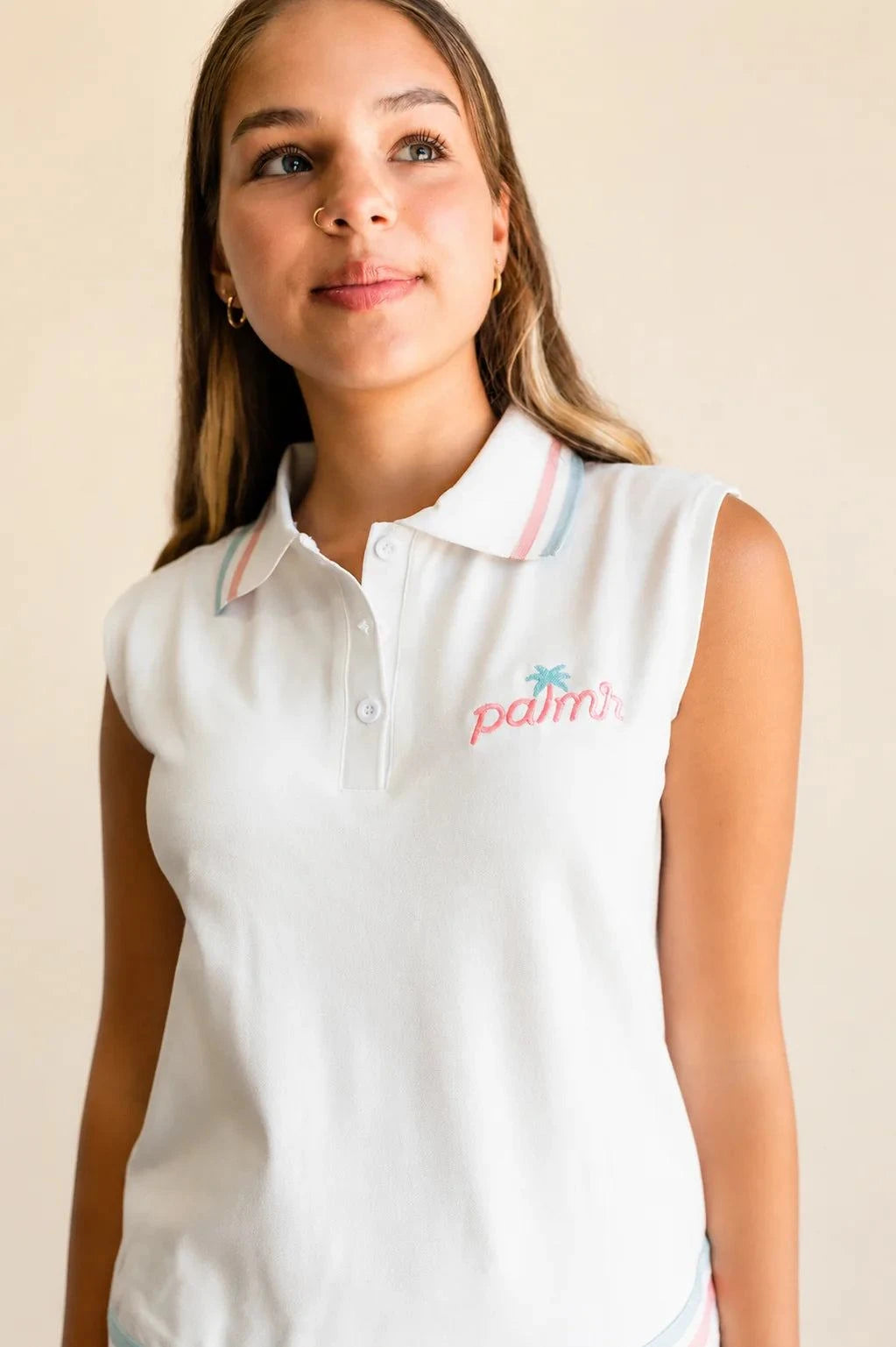 The Match Point Collared Tennis Dress — view 2 | Palmr Style
