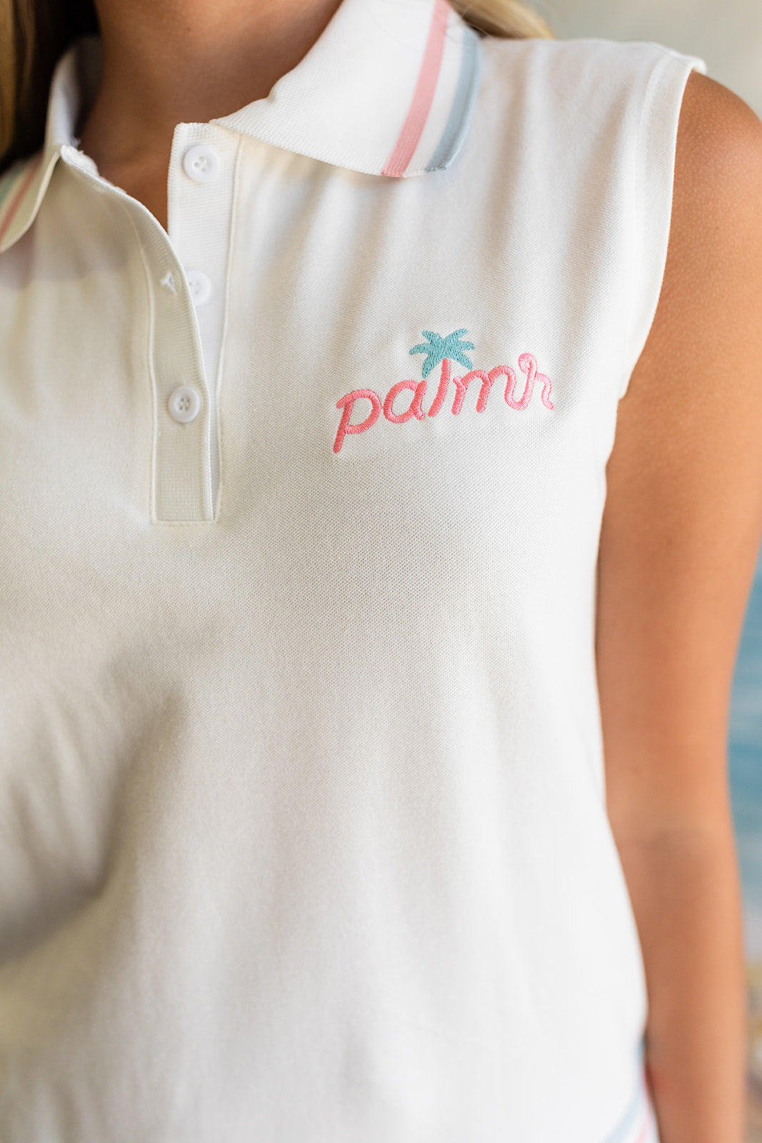 Palmr Style Match Point Collared Tennis Dress Womens Resort Wear Self-Care thats supporting Type 1 Diabetes