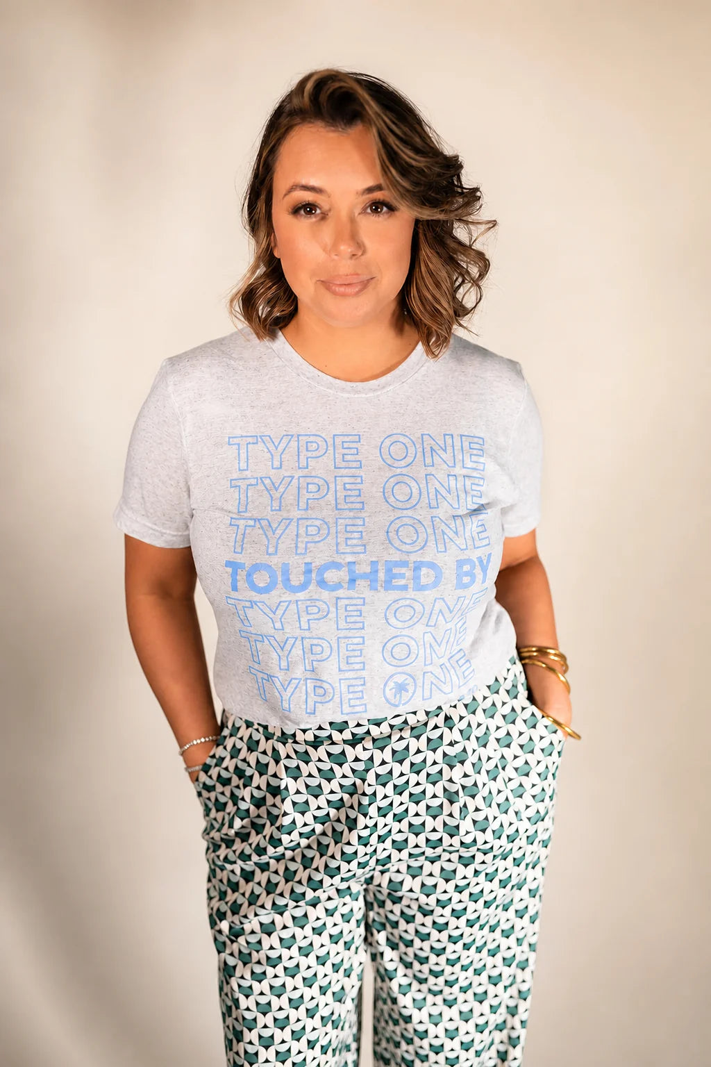 The Support Touched By Type 1 Shirt (White) — view 8 | Palmr Style