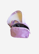 Palmr Style Womens Lavender Belt Bag Fannypack Palm Tree resort wear selfcare t1d type1diabetes insulinpump