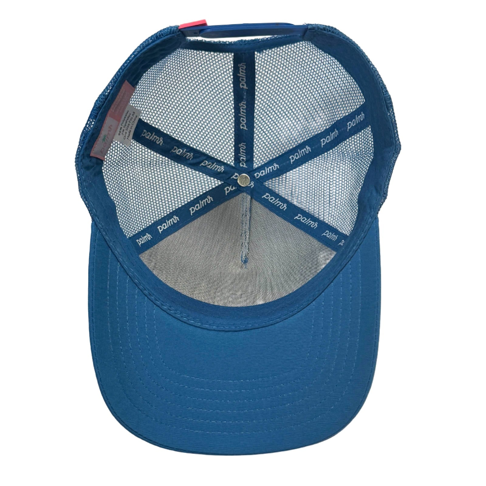 Palmr Style T1D Blue Trucker Hat Resort Wear Self-Care