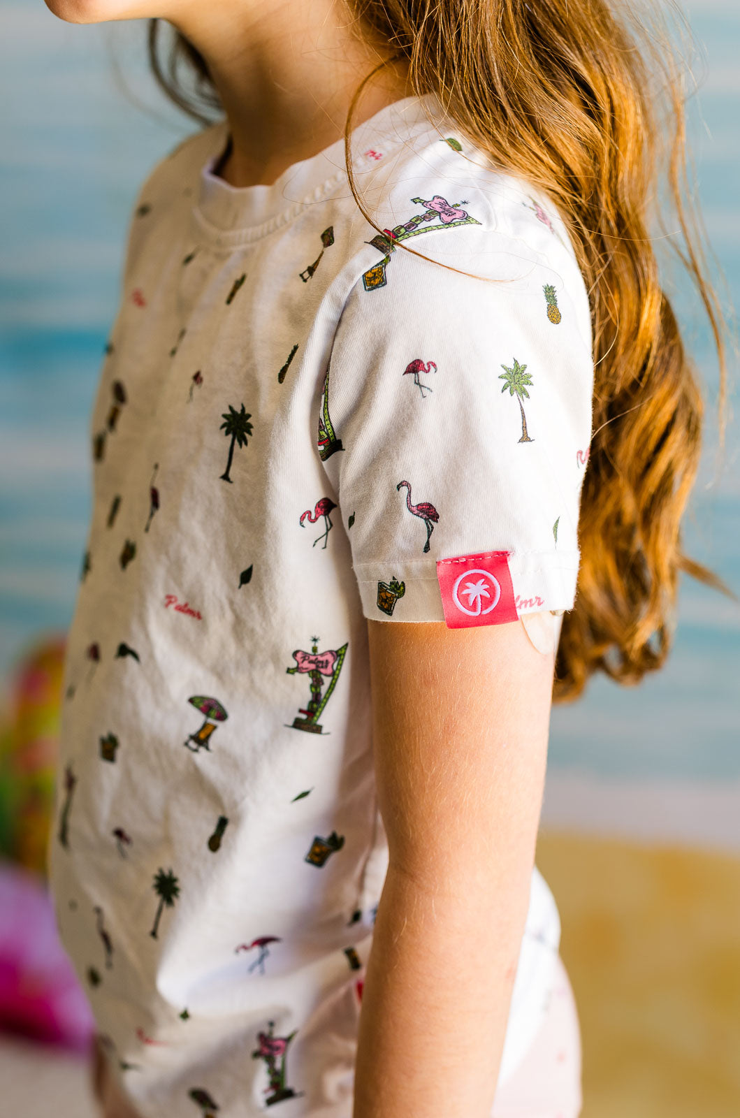Palmr Style kids PalmrBay tshirt palm tree resort wear selfcare