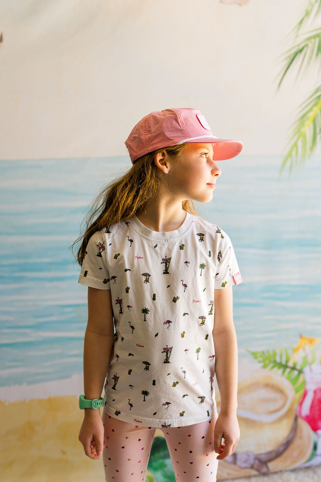 Palmr Style kids PalmrBay tshirt palm tree resort wear selfcare