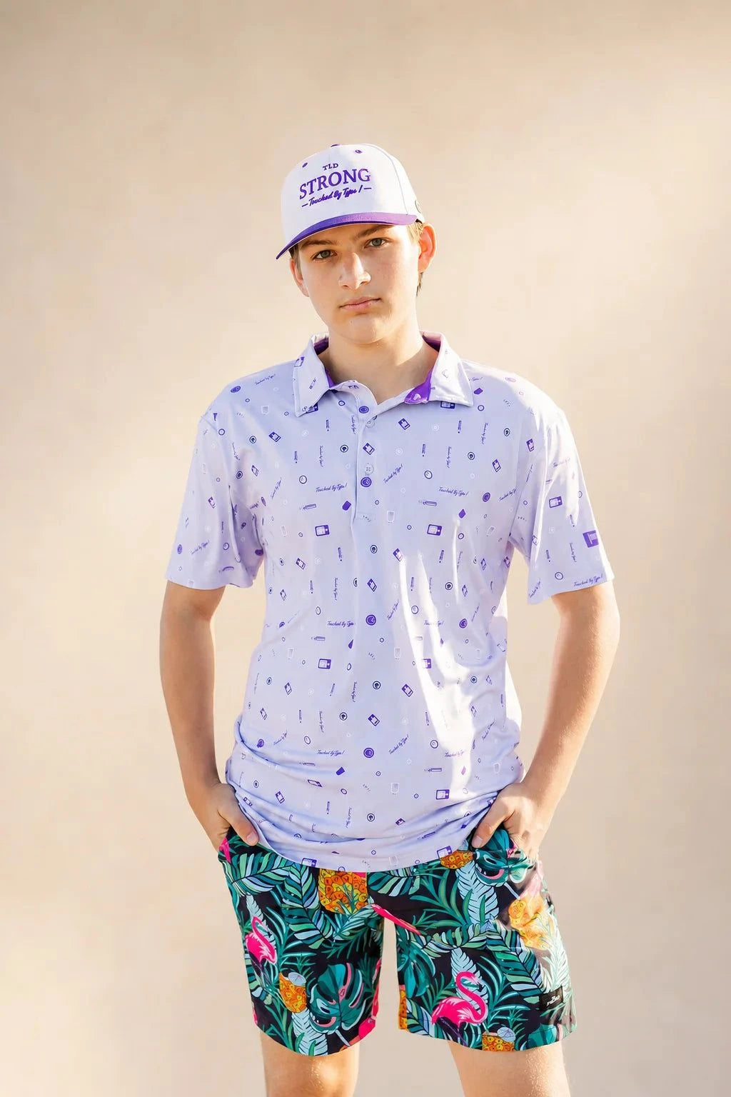 The Type One Vibes Polo — view 5 | Palmr Style
