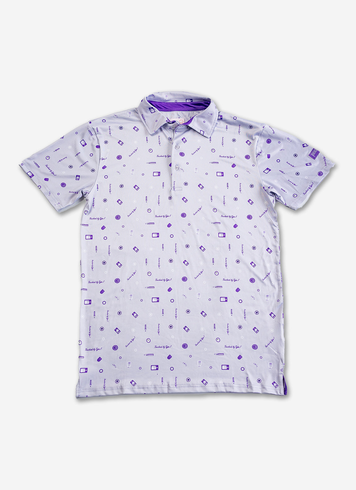 Palmr Style mens Touched By Type 1 Type One Vibe Polo T1D