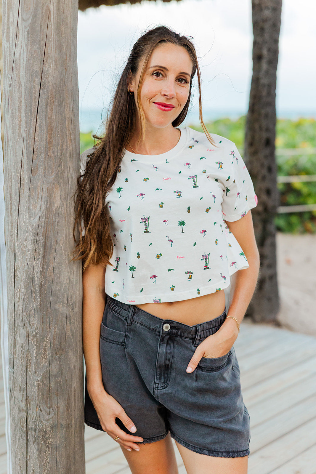 Palmr Style kids PalmrBay tshirt palm tree resort wear selfcare