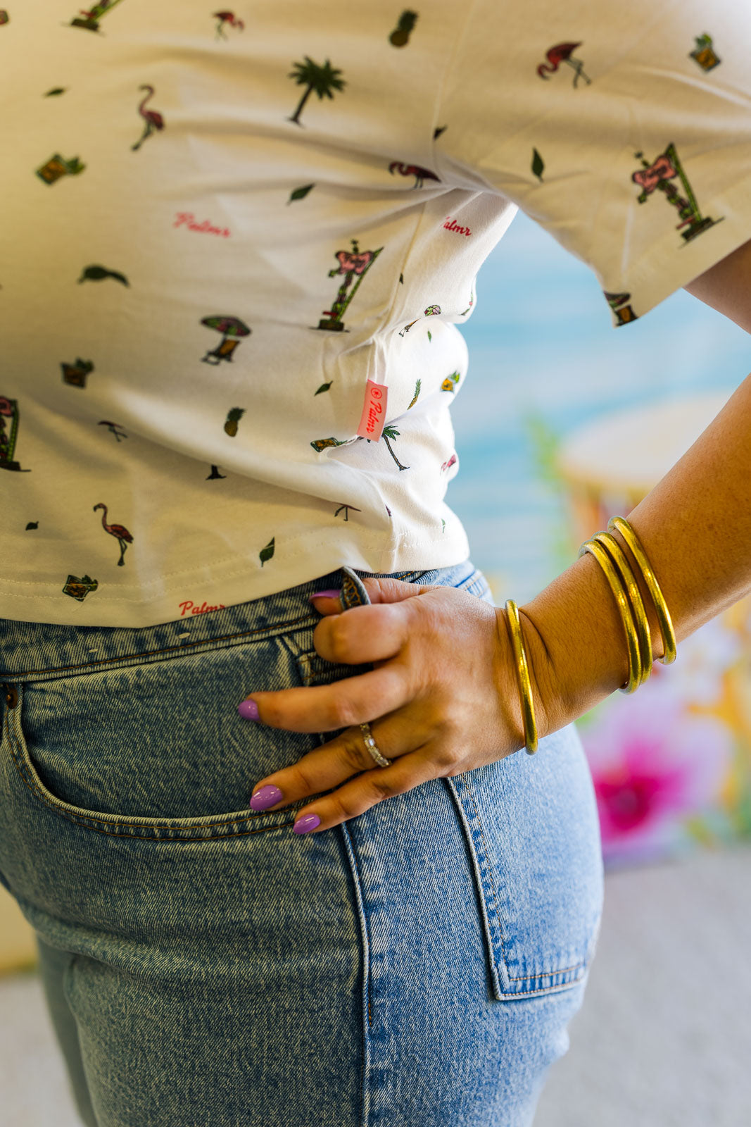 Palmr Style kids PalmrBay tshirt palm tree resort wear selfcare